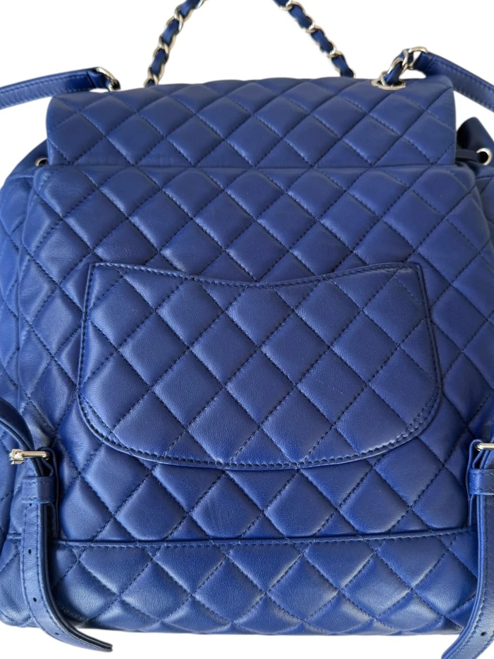 Chanel Lambskin Quilted Urban Spirit Backpack Blue - Picture 4 of 8